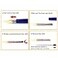 Danse Jupe 3 Pcs Big Crystal Diamond Metal Ballpoint Pen 10 mm Black Ink