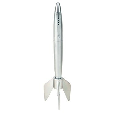 Design Gifts Rocket Ballpoint Pen wStand Pen with Stand