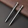 EKLOEN Creative Ballpoint Pen with Clip Bolt Action EDC Pocket Signature PenGrey