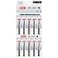 Flair FLAIR Inkline Ball Pen Box Pack Lightweight Attractive Body Colors Smooth and Bold Writing Experience Durable Refillable Pen Blue Ink 10 Pcs