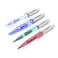 Glovion LED Pen Light LED light Writing Pens Powered Black Ink Penlights WhiteRedBlueGreen ColorPack of 4 Pens