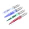 Glovion LED Pen Light LED light Writing Pens Powered Black Ink Penlights WhiteRedBlueGreen ColorPack of 4 Pens