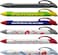 Greeting Pen Nurse Appreciation Rotating Message Pen Set 6 Unique Nurse Designs Each with a Printed Message and 4 Rotating Appreciation Messages Thoughtful Nurses Gift 6 Count