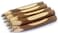 Gullor 10PCS Vintage Handmade Wooden Ballpoint Pen School Supplies Stationery Gift
