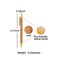 jinfusi Wheat Straw Pens30 PackEco Friendly Cork and Recycled Ballpoint Writing Black Ink Sustainable Products Set Pens or Journaling