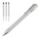 Lary Bolt Action Pen Decent Stainless Steel Durable Stainless Steel Clip for EDC Pocket Design with 3 Extra Refills in Gift Box LA005