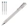 Lary Bolt Action Pen Decent Stainless Steel Durable Stainless Steel Clip for EDC Pocket Design with 3 Extra Refills in Gift Box LA005