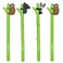Lopenle 9 PCS Novelty Sloth Pens Cute Koala Pens Panda Gel Silicone Animal Pen 05 mm Black Ink For School Party Birthday Christmas Office