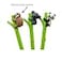 Lopenle 9 PCS Novelty Sloth Pens Cute Koala Pens Panda Gel Silicone Animal Pen 05 mm Black Ink For School Party Birthday Christmas Office