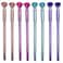 Maydahui 12 PCS Big Diamond Gel Pen Crystal Bling Pens Black Ink for Girls School Office Supplies