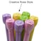 Maydahui 12 PCS Colorful Rose Ballpoint Pen Retractable Novelty Flower Pens Fresh Style Black Ink for School Home Office