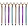 Maydahui 12 PCS Deer Head Shape BallPoint Pen Creative Christmas Animal Pens Black GeL Ink Design for Boys Student