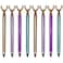 Maydahui 12 PCS Deer Head Shape BallPoint Pen Creative Christmas Animal Pens Black GeL Ink Design for Boys Student