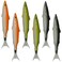 Maydahui 6 PCS Fish Ballpoint Pen Creative Novelty Pens Black Ink for School Office Home