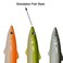Maydahui 6 PCS Fish Ballpoint Pen Creative Novelty Pens Black Ink for School Office Home