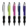 MiSiBao Ballpoint Writing Pens8 pack5 count3 refills with Stylus Tips 1mm Medium Point Pen Black Ink Pen Stylus Pens for iPads