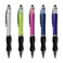 MiSiBao Ballpoint Writing Pens8 pack5 count3 refills with Stylus Tips 1mm Medium Point Pen Black Ink Pen Stylus Pens for iPads