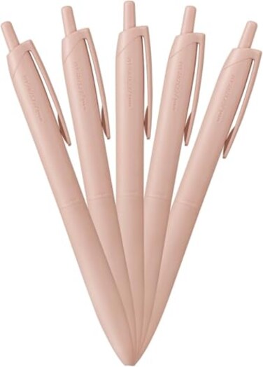 ä¸‰è±é‰›ç­† Mitsubishi Pencil Ballpoint Pen Jetstream Light Touch Ink 5 Pack 05 Coral HSXNLS055P66