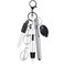MotiMind 6 Pcs Nurse Pen Set Include Permanent Marker Pen Pen Lights for Nurses Retractable Ballpoint Pen Nursing Keychain Clip Foldable Scissors LED Flashlight Keychain for Nurse Accessories Silver