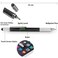 AIYIBEN Multifunction TechTool Pen with Ballpoint Pen Touch Screen Stylus Ruler Spirit Level Flathead and Phillips Screwdriver Ink Refills Included Black 2Refills
