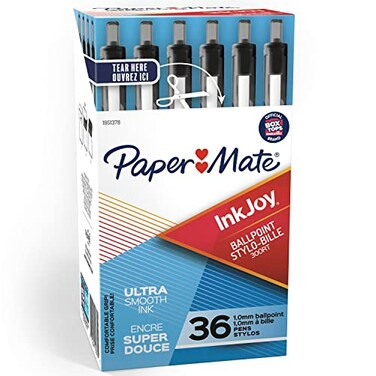 Paper Mate Inkjoy 300 RT Ballpoint PensBlack