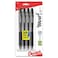 Pentel Wow Retractable Ballpoint Pen 10mm Medium Line Black Ink Pack of 4 BK440BP4A