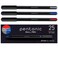 Pentonic Ballpoint Pens 25 Count Black Red Blue Colored Ink 07 mm Fine Point Smooth Writing For Journaling Note Taking PEN12126