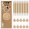 Sayglossy 20 Sets Math Teacher Gift Math Party Favor Pi Pens Keychains Teacher Appreciation Gifts