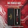 Scriveiner Deep Crimson Ballpoint Pen Stunning Red Lacquer Luxury Pen Chrome Finish Schmidt Black Refill Best Ball Pen Gift Set for Men Women Professional Executive Office Nice Designer Pen