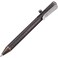SMOOTHERPRO Solid Brass Bolt Action Pen Compatible with Fisher Space SPR Refill Weight Balanced for Tremor Parkinson Arthritic Signature Retro Black FSR010