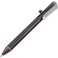 SMOOTHERPRO Solid Brass Bolt Action Pen Compatible with Fisher Space SPR Refill Weight Balanced for Tremor Parkinson Arthritic Signature Retro Black FSR010