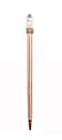 SNIFTY Snifty SPC001 Mystic Crystal Clear with Gold Flakes Fancy Pen