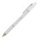 TUL BP3 Retractable Ballpoint Pens Medium Point 10 mm Pearl White Barrel Blue Ink 12 Count Pack of 1