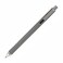 TUL Fine Writing Solid Metal Barrel Ballpoint Pen With 2 Refills Medium Point 10 mm Silver Barrel Assorted Ink Colors