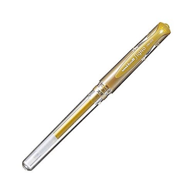uni Uni Gel Ballpoint Pen UniBall Signo Bold 10mm Gold UM15325
