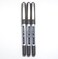 Uni-Ball Uniball Eye Rolling Ball Pen Extra Fine Point 05mm Black Ink 3 pens per Pack Japan import KomainuDou Original Package