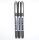 Uni-Ball Uniball Eye Rolling Ball Pen Extra Fine Point 05mm Black Ink 3 pens per Pack Japan import KomainuDou Original Package