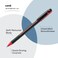 Uni-Ball uniball Jetstream 101 Ballpoint Pen Medium Point 10mm Red