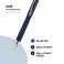 Uni-Ball uniball Jetstream RT Retractable Ballpoint Pen Medium Point 10mm Blue 3 Pack