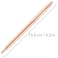 Unibene Slim Metallic Retractable Ballpoint Pens Rose Gold Nice Gift for Wedding Business Office Students Teachers Christmas Medium Point1 mm 6 PackBlack ink