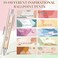 Yeaqee 50 Pcs Motivational Pens Bulk with Different Inspirational Quotes for Women Gifts Inspirational Ballpoint Pens Bulk for Students Teachers Office School Team EventsBoho Style