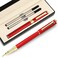 YIVONKA Luxury Ballpoint Pen Black Refill Line width 05mmBest Office Pen Gift for Men Women Professional ExecutiveNice BallPens Classy Gift Box Red