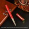 YIVONKA Luxury Ballpoint Pen Black Refill Line width 05mmBest Office Pen Gift for Men Women Professional ExecutiveNice BallPens Classy Gift Box Red