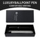Zalantan Nice pensluxury pen with cacefancy pens Ballpoint Pen Smooth writing experience stylish design effortless writing executive penGift Box with 05mm Black 2 Extra Refill Black