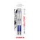 Zebra Pen F301 Ballpoint Blue Ink Fine Point 07mm Pen EasyGlide Ink Stainless Steel Retractable NonSlip Grip Professional Design Ideal for Office Journal and Planner Use 2Pack 27122