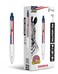 Zebra Pen ZGrip Retractable Ballpoint Pen 12Pack American Flag Barrel Black Ink Medium Point 10mm Soft Grip Stylish Patriotic Design Smooth Writing Pens 21775AMZ