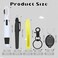 Daemson Nurse Pen Set Badge Reel Pen Nurse Badge Accessories Black