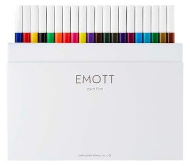 ä¸‰è±é‰›ç­† Emott Fineliner Pen Set 1 40Colors Assorted