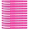 Paper Mate Flair Felt Tip Pens Medium Point 10mm 12Pack Pink
