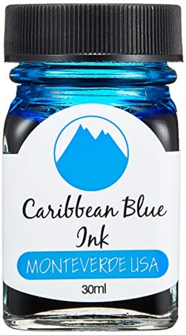 Monteverde USA Ink with ITF Technology 30 ml Caribbean Blue G309CU